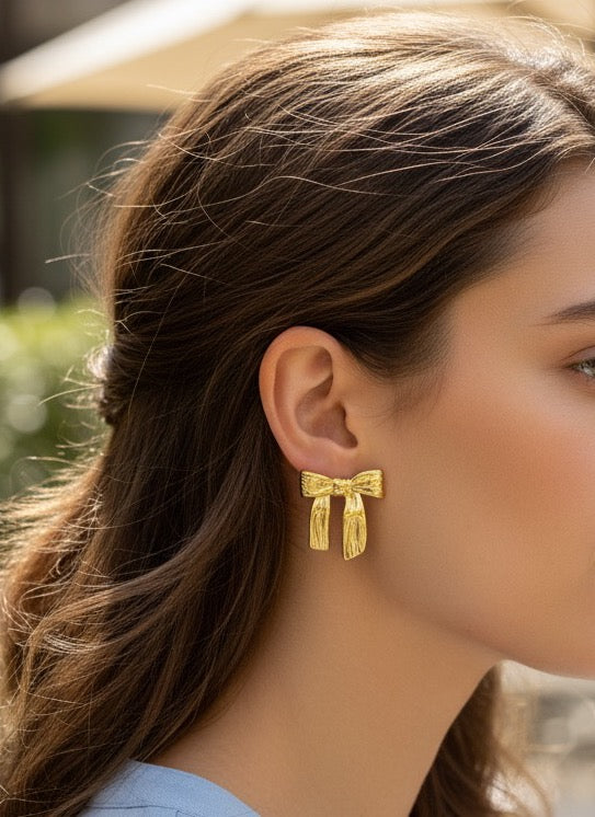 Belle Bow Earrings