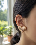 Rosée Heart Studs