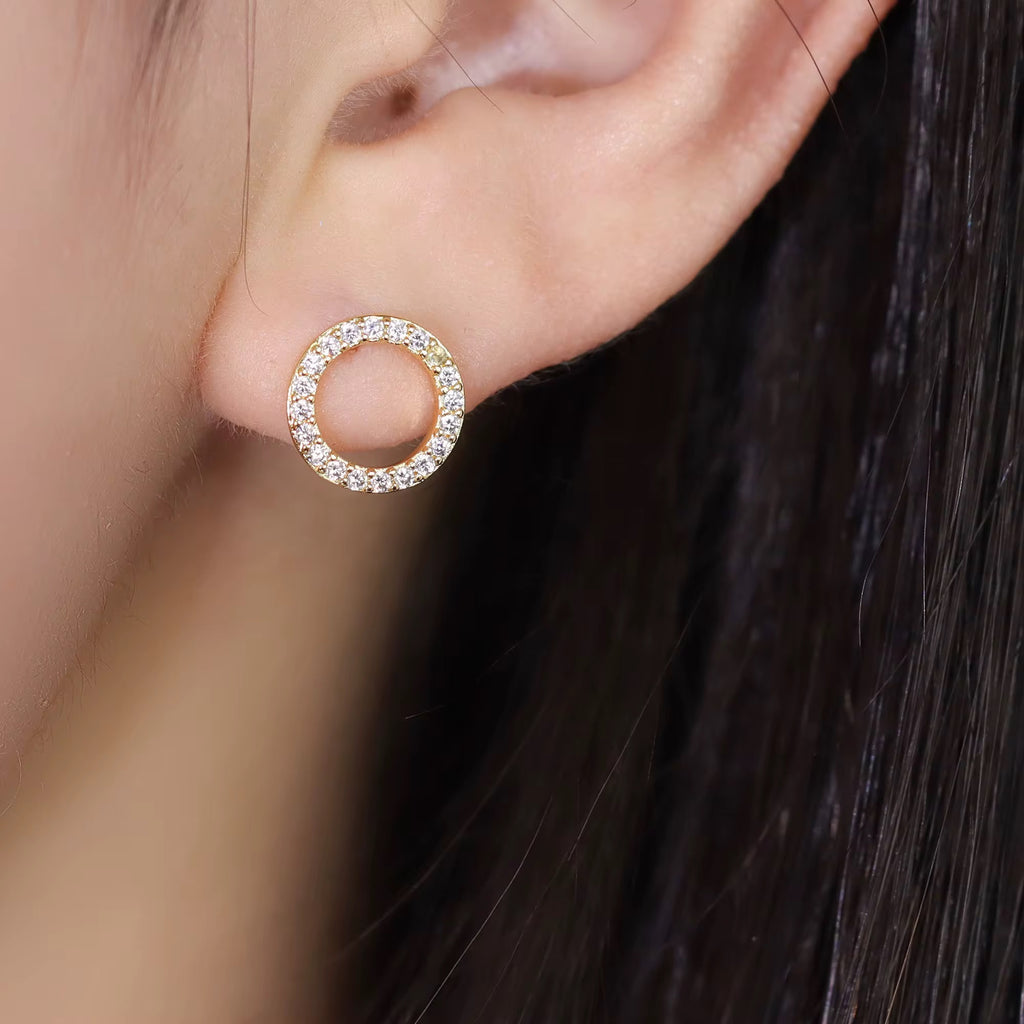 Celeste Halo Studs