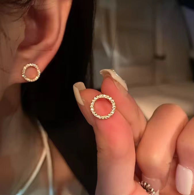 Celeste Halo Studs