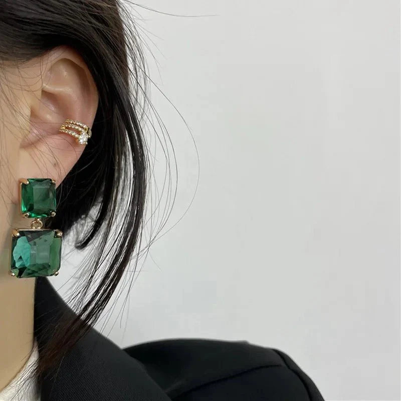 Clear Quartz Earrings